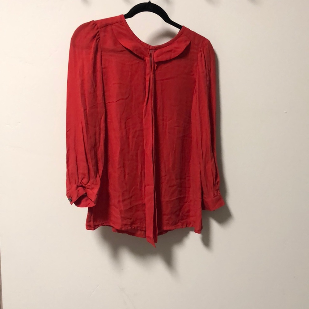 Marc by Marc jacobs blouse with tie in front